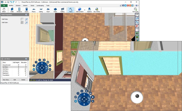 DreamPlan Interior Design Software screenshot